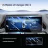 Tempered Glass Screen Protector for 25 Changan UNIZ Models - Central Control Navigation Film Interior Accessory 2025