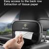 For Alfa Romeo Car Interior Tissue Storage Box Auto Armrests Sunshades Seat Accessories For Alfa Romeo 156 159 147 4C 8C 166 Giu