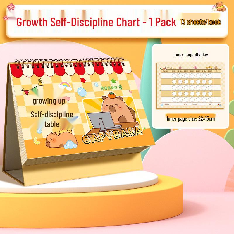 Student Habit Formation & Time Management Planner 22x15cm / Double-sided Color Printing