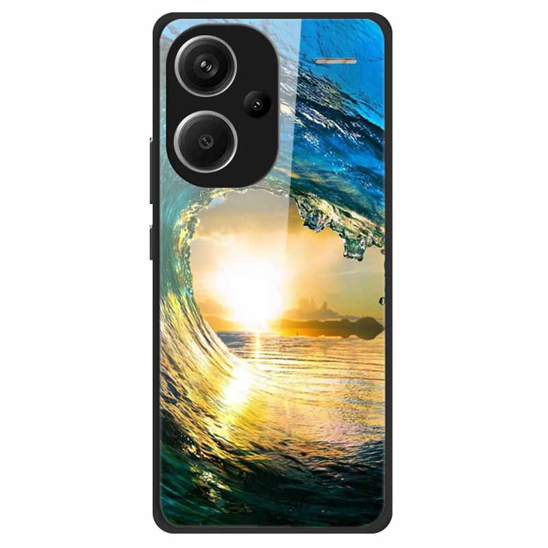 For Redmi Note 13 Pro Plus 5G Case Pro+ Tempered Glass Hard Fundas for Xiaomi Redmi Note 13 Pro Note13 5G Cover Coque Luxury