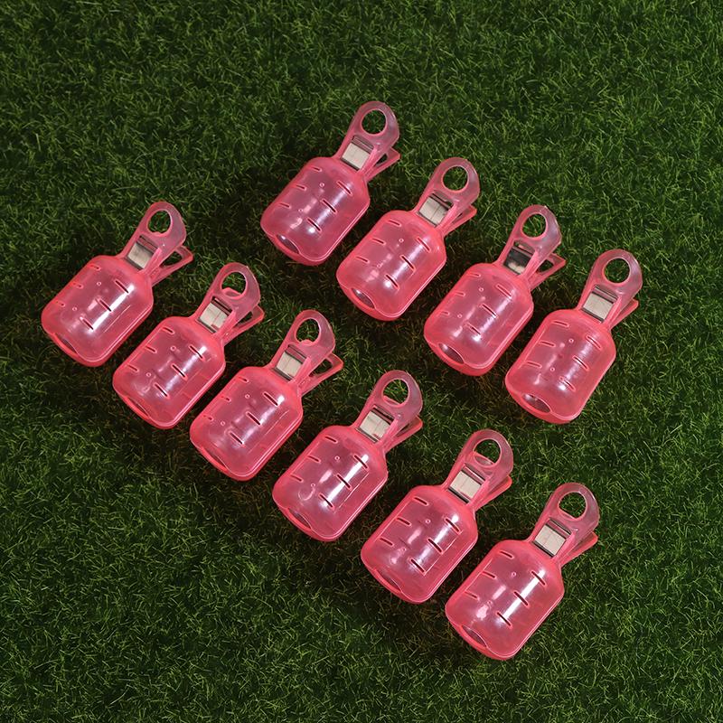 

10 шт. крючки для ловли кальмаров, креветки, зонтики, чехлы, рыболовные крючки для ловли кальмаров, защитный чехол для хранения, аксессуары для рыболовных снастей розовый