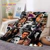 3D Printing Johnny Depp Star HD Soft Blankets,Keep Warm Throw Blanket Comfortable Blanket for Picnic Beds Sofa Home Bedroom Gift