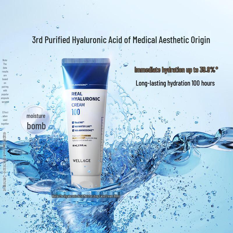 Wellage Hyaluronic Acid B5 Deep Hydrating Face Cream