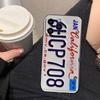 Lucky License Plate Number Cover Phone Case For Iphone Apple 17 AIR 16E 16 15 14 13 12 11 Pro XR Max 8 7 Plus TPU Case Shell