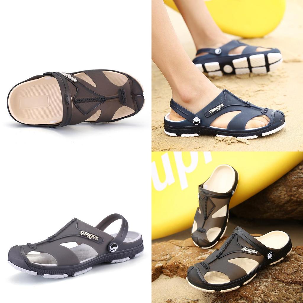 Versatile Mens Flip Flops Sandals Rubber Casual Men Shoes Summer Fashion Beach Slippers