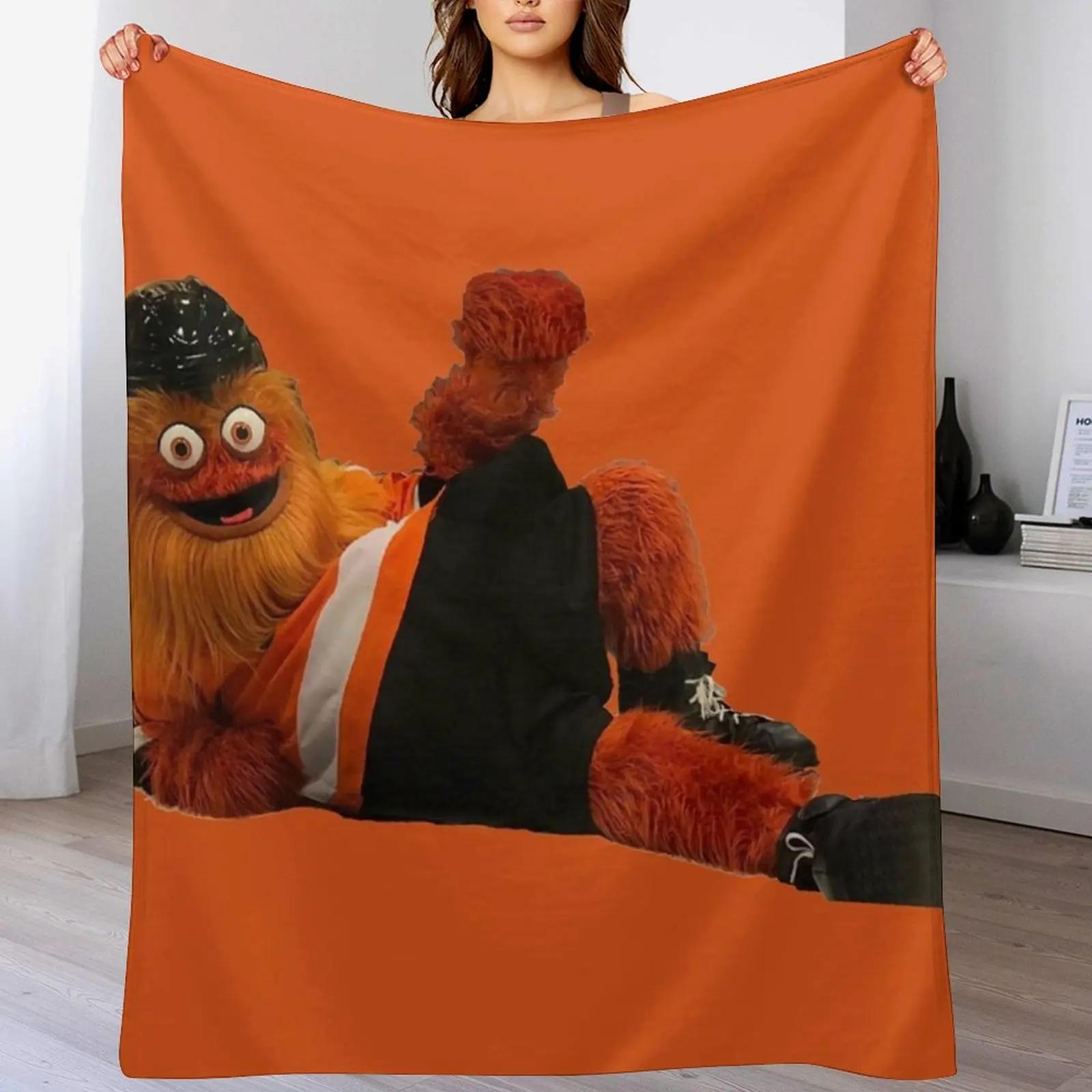 Gritty Throw Blanket Plush Fuzzy Cozy Blanket for Couch Sofa 102x76cm(40x30in)