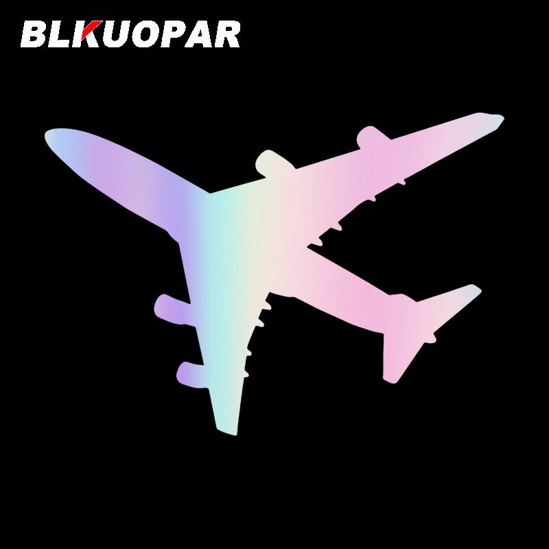 BLKUOPAR for Aircraft Car Stickers Fashionable Personality Decals Simple Refrigerator Windshield Decor Car Door Protector