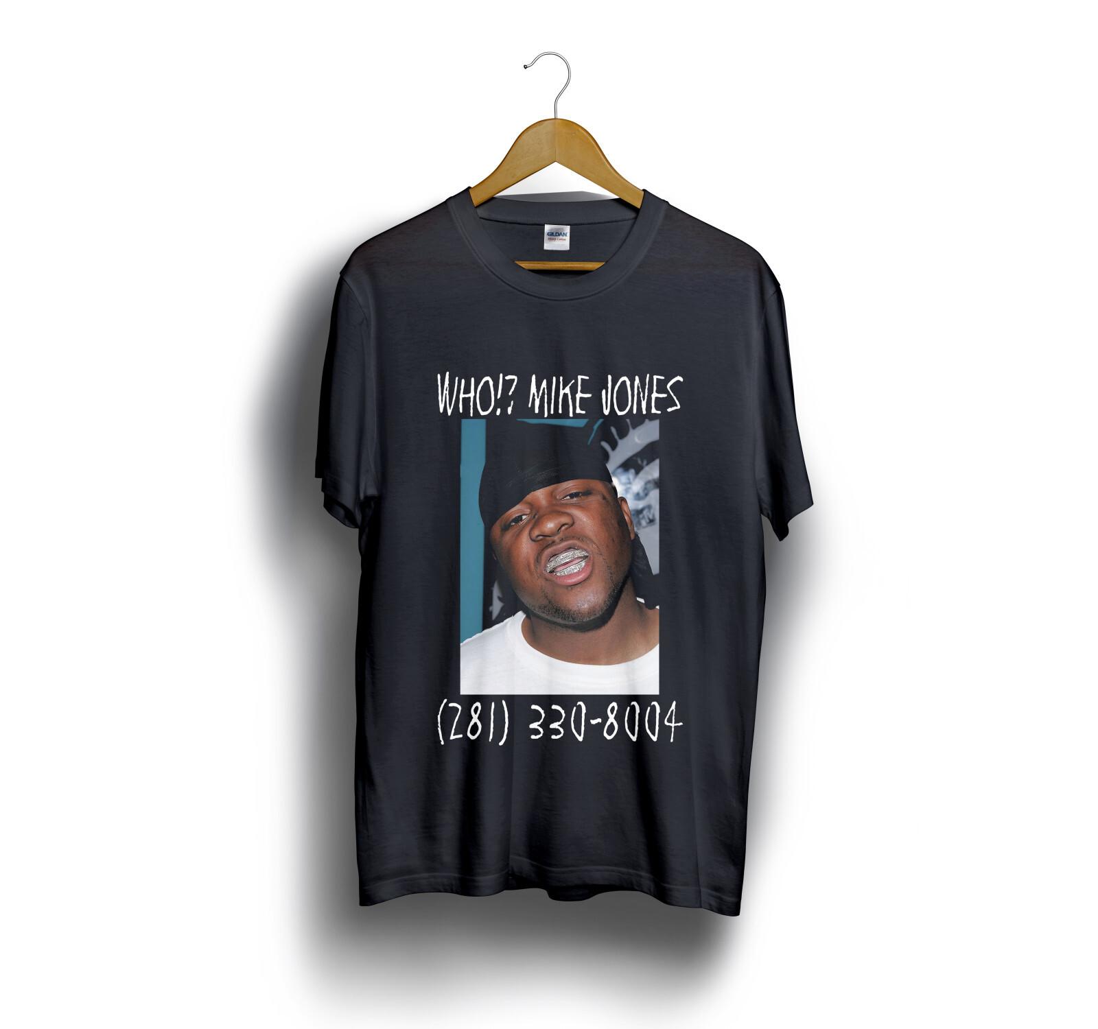 MIKE JONES HIPHOP Black T-Shirt Size S-5XL XL