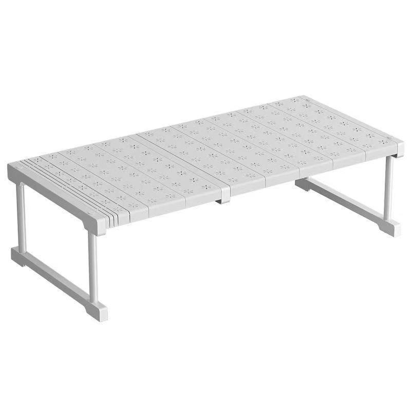 Retractable Nail-Free Storage Rack for Wardrobes and Cabinets