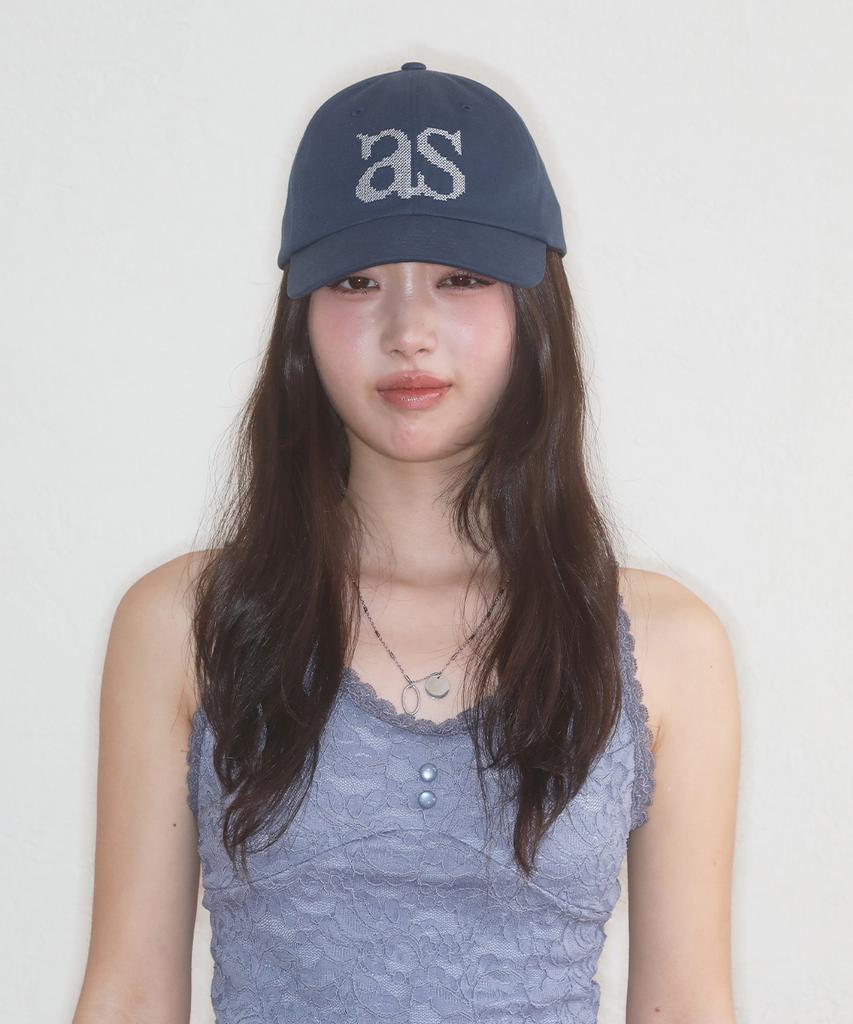 Aejeuon Piece Stitch Ball Cap/Navy