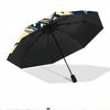 Football United F.C Print Automatic Open Close Umbrella, Portable Foldable Umbrella, for Outdoor Commute Camping Trip, Ideal Birthday Gift