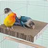 Parrot Chewing & Grinding Stand: Boredom Relief Platform for Cage Accessories