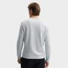 Fila White Fashion Simple Classic Texture Casual Versatile Fleece Warm Pullover Round Neck Sweatshirt Men sweatshirt Gray F11M543212FGY