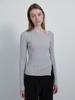 Leibeu Unbalance Strap Ribbed Knit Top Vk6Sp253_2Color