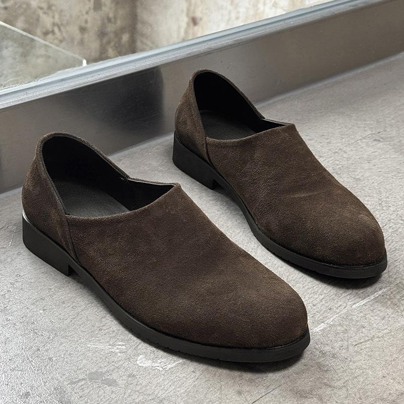 Fashion Mens Slip-On Loafers Breathable Lightweight Business Casual Shoes Low Top Comfortable Moccasin Driving Shoes Work Office Walking