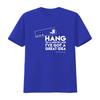 Italian Job 1969 Inspired Hang On a Minute Lads I've Got Great Idea Classic Heavy Funny Adult T Shirt Vintage Washed