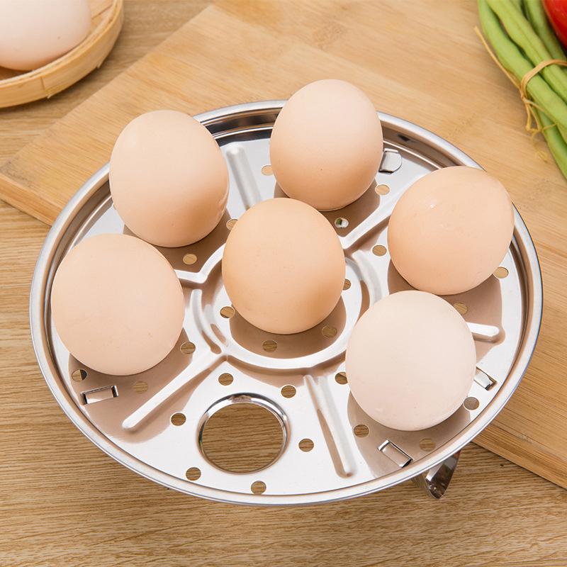 Universal Stainless Steel Steamer Pan Rack Round Multifunction Pot Rack Stackable Kitchen Steamer Racks