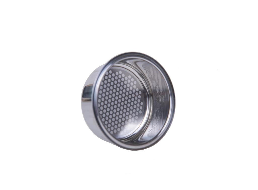 La Mellow Portafilter for DeLonghi, 51mm (Precision Filter Basket, Non-Pressurized, Double)