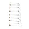 Fishing Rig Set with Weight Fish Eye Bead Robust Lightweight Corrosion Resisting Sea Fishing Barb Hook Rig Set