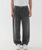 PIANER Salt Washed Semi-Wide Denim Pants (Dark Gray)