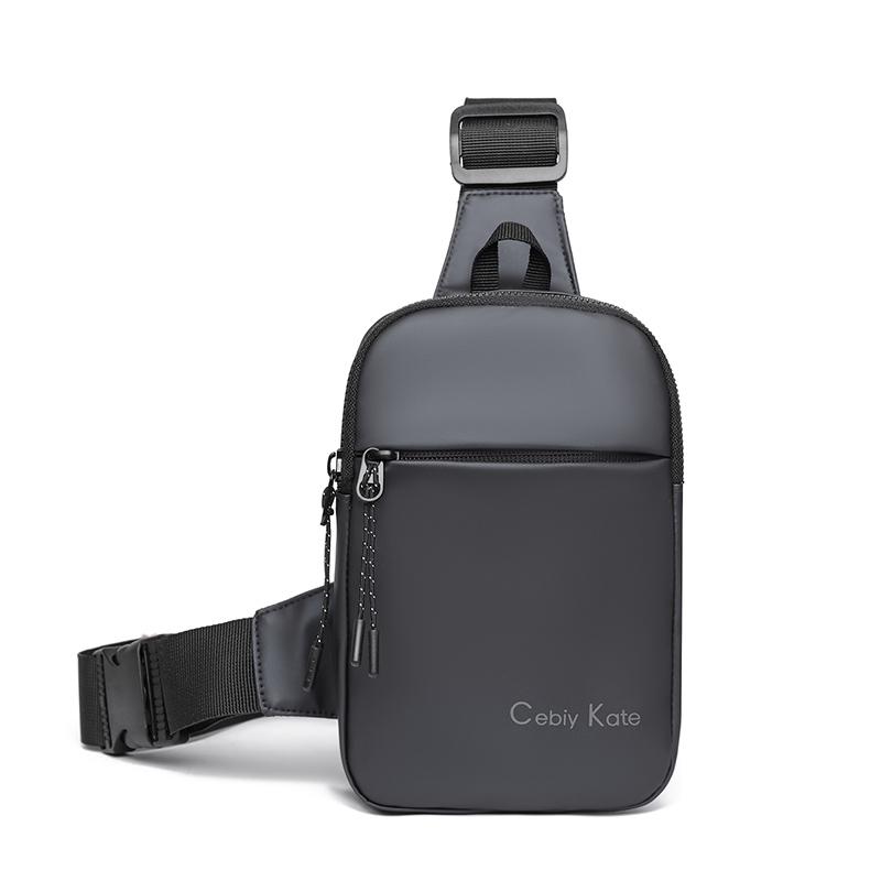Men's Chest Bag Crossbody Bag Sports Waist Bag Water-repellent Shoulder Bag