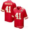Kansas City Chiefs Football Jersey 15 Mahomes 87 Kelce Embroidered Sports Team Uniform