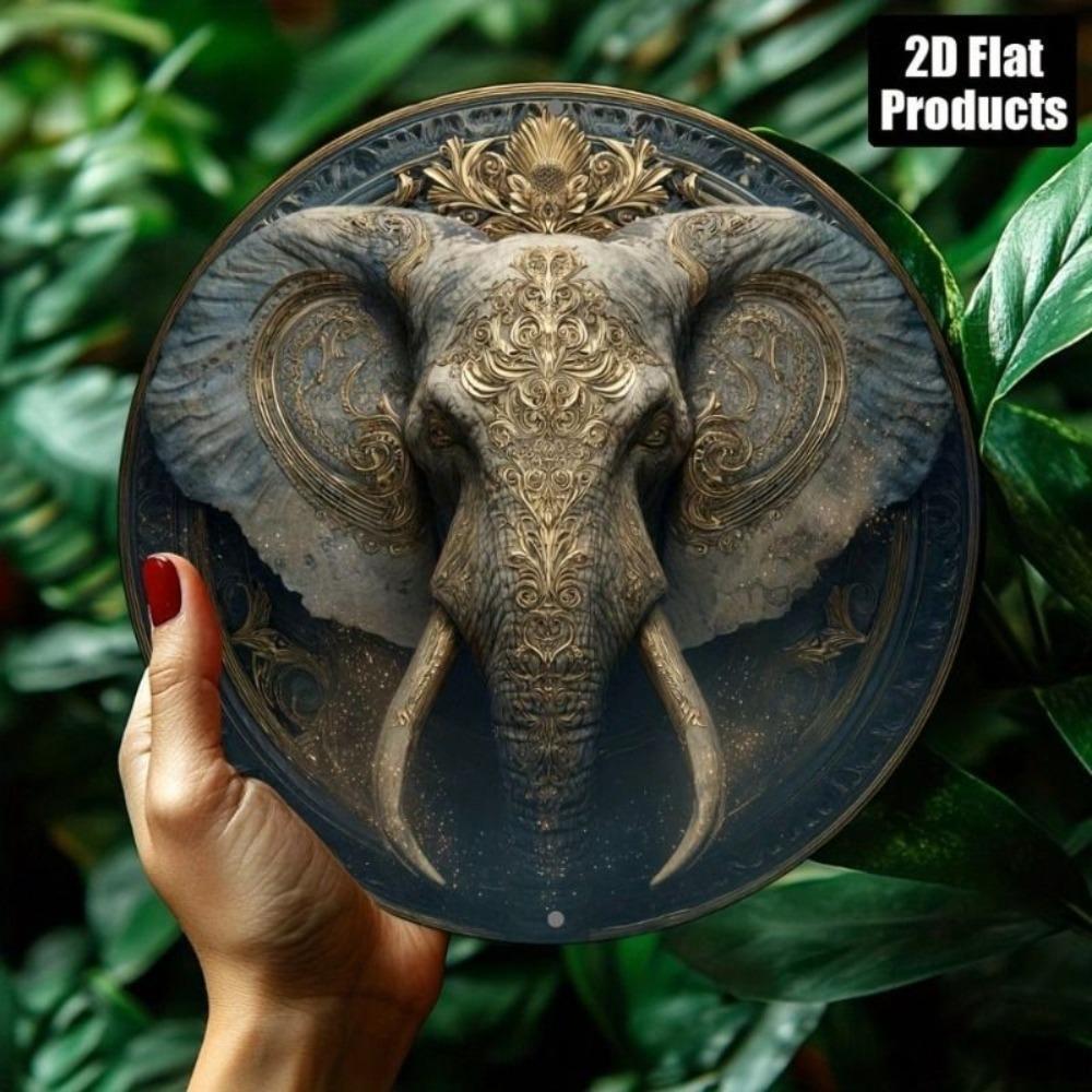 Metal Tin Sign 2D Wall Art Home Decor Flat Hanging Decorative Plaque