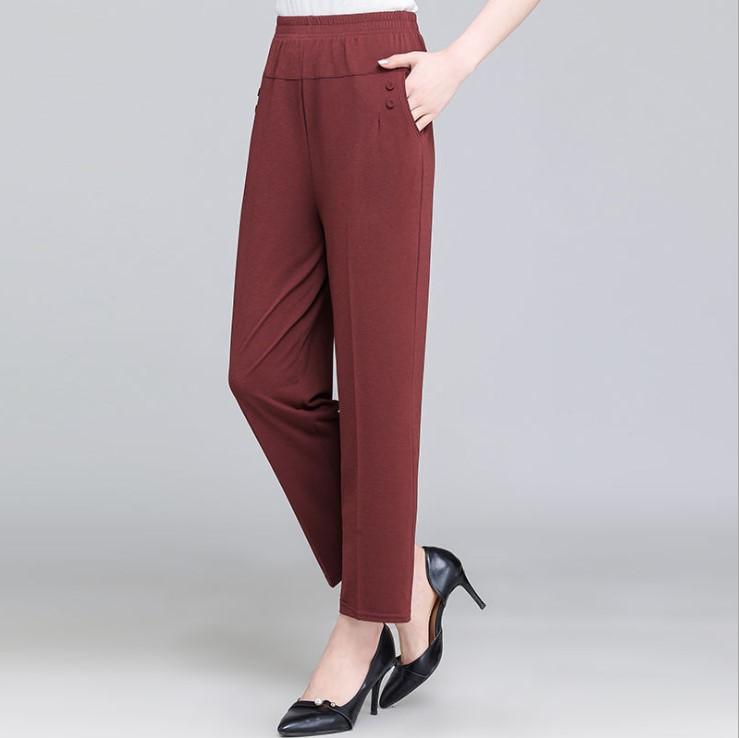 Women's Fashion Ninth Pants Large Size Loose Carrot Pants Women's Harem Pants Personality Wide Leg Pants Loose Casual Pants