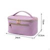 Cosmetic Bag Toiletry with Handle Portable Stylish Travel Cosmetics Storage Make Up