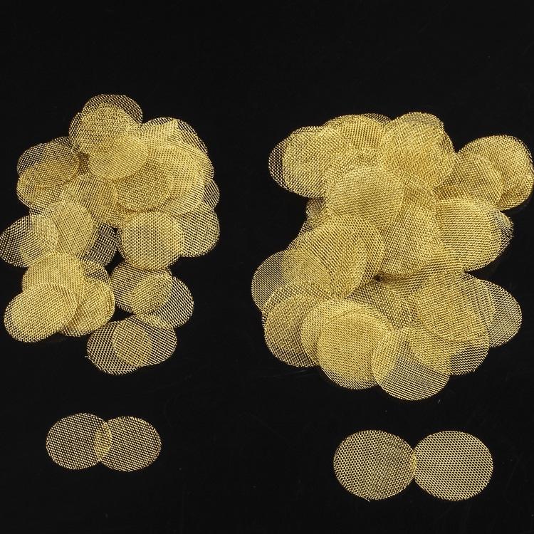 Набор из 500 штук фильтров из нержавеющей стали и меди для курительных аксессуаров 2-9 packs