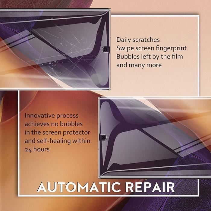 Protection écran - LittleMonkey - Samsung Galaxy Note 20 Ultra - 3 pièces - HD Soft TPU - Anti-rayures