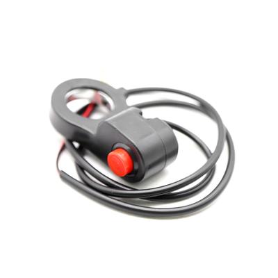 Hupenschalter-Steuerknopf, Motorrad-Lenker, 7/8 Zoll, ATV-Fahrradhupen-Starter-Kill-Schalter Ein Aus