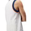 J.Lindeberg Fashion Knitted V-Neck Color Block Striped Fitted Sleeveless Vest Men tops White AMKW09405-0000