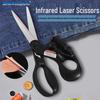 Mehrzweck-Infrarot-Laser-Positionierungs-Schere für präzises Handarbeiten und Nähen