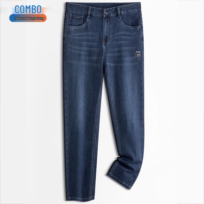 Kangbo Men s Loose Straight-Leg Jeans 36
