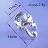 BELLA BOX Earbone Clip Men And Women Without Piercing Hip Hop Cool Cool Thai Silver Vintage Earclip Personality Earrings