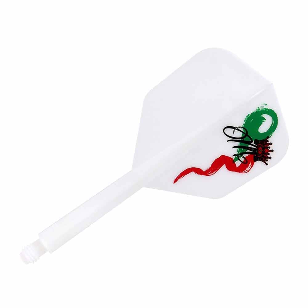 CONDOR AXE RED CROWN Jose Marques S white darts flight белый