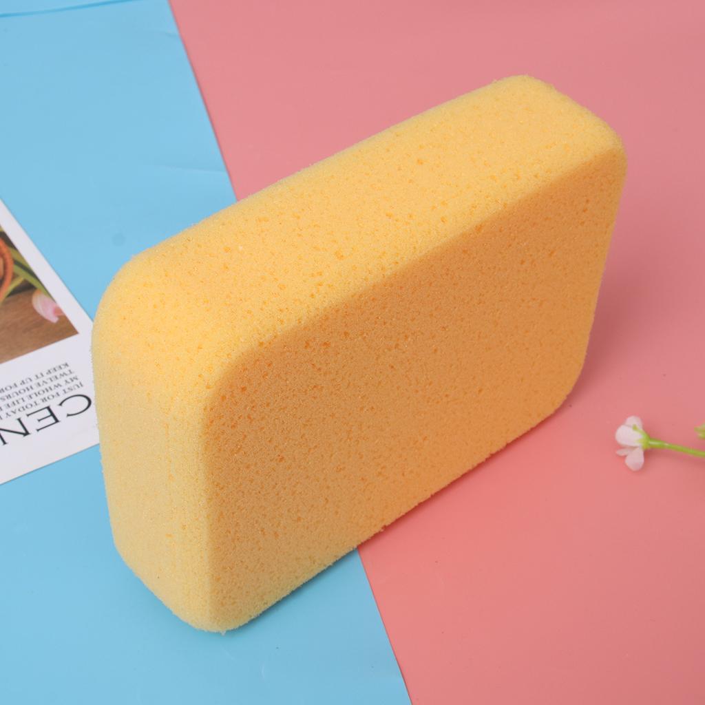 4 PCs Car Wash Sponges Polishing Porous Sponges for Automobile Vehicle Washing Shop