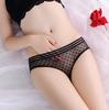 Sexy Ultra-thin Transparent Panties Non-marking Comfortable Breathable Women's Low-rise Panty Mesh Lace Underwear Einson