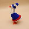 7" Hand-Painted Mini Goose with American Flag Stars for Independence Day