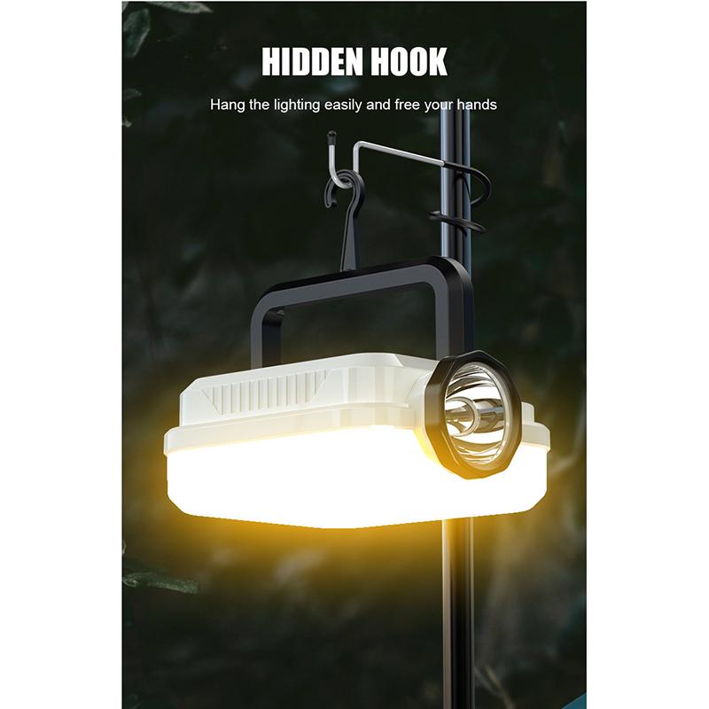 Solar-Powered Multifunctional Camping Light