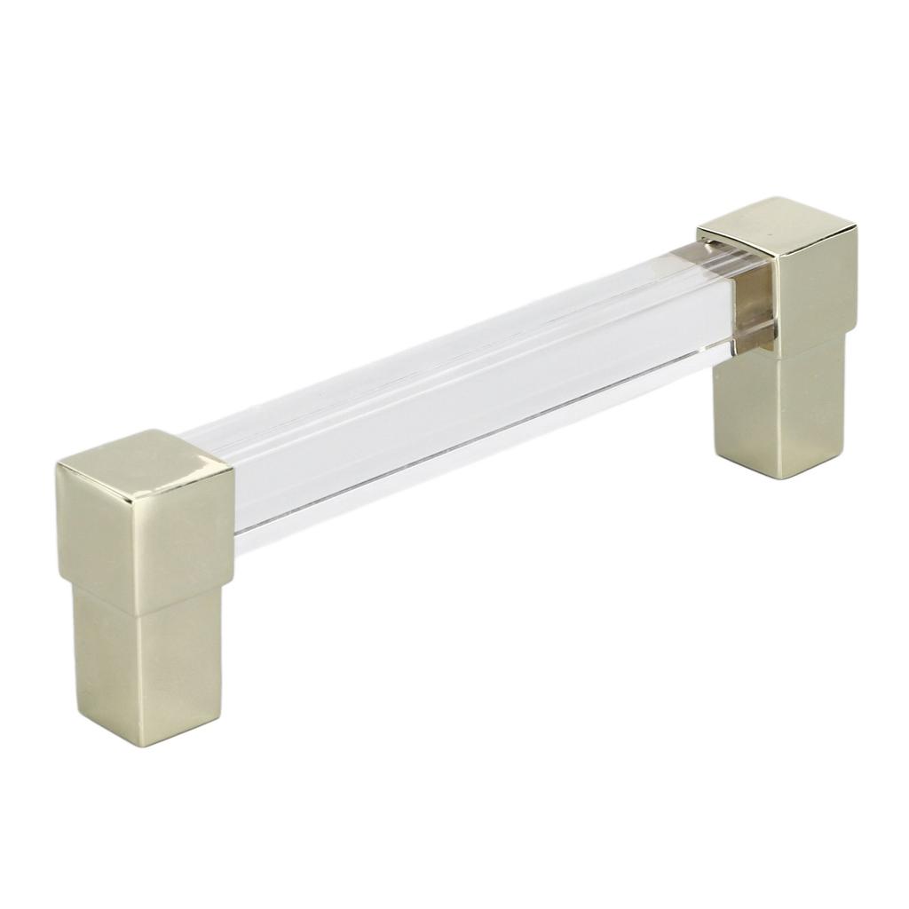 Acrylic Drawer Pulls Single Hole Crystal Cabinet Drawer Pulls for Kitchen Cabinets Dresser Cupboard