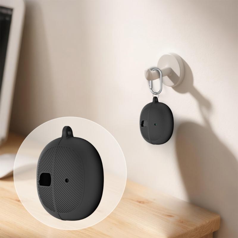 Shockproof Earbud Case with Precise Cutout Flexible Silicone Not Slip Surfaces Protector Comfortable for BC1