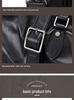 Men's Genuine Leather Multi-Functional Travel and Gym Bag - Large Capacity Cowhide Luggage Bag