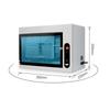 6W Electric Sterilizer Cabinet Sterilization Stainless Steel Mask Sterilization Nail Beauty Art Equipment Safety Set Double Layer Save Electricity
