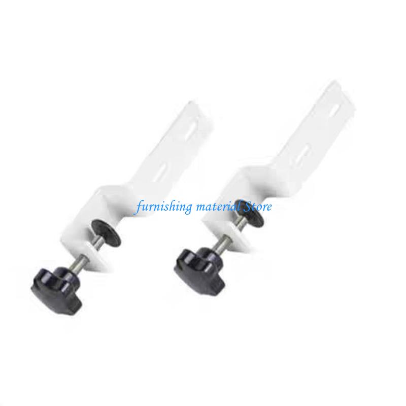 Y5GD Carbon Steel U Pegboard Brackets with Enhances Durability Fixing Brackets White