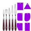 5-Piece Stainless Steel Palette Knife Set for Gouache and Oil Painting