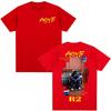 Raper R2 Actif Album 2026 Koszulki Męskie Damskie Ubrania Codzienne Bawełniany Luźny T-shirt Moda Harajuku Krótki Rękaw Góra