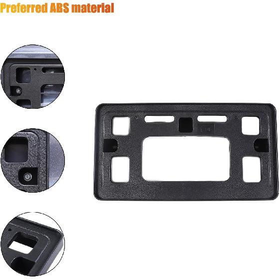 Front License Plate Frame Bracket for Honda Pilot 2019-2022 Accessories Front Bumper License Plate Tag Mounting Bracket Frame Holder Front Bumper Tag