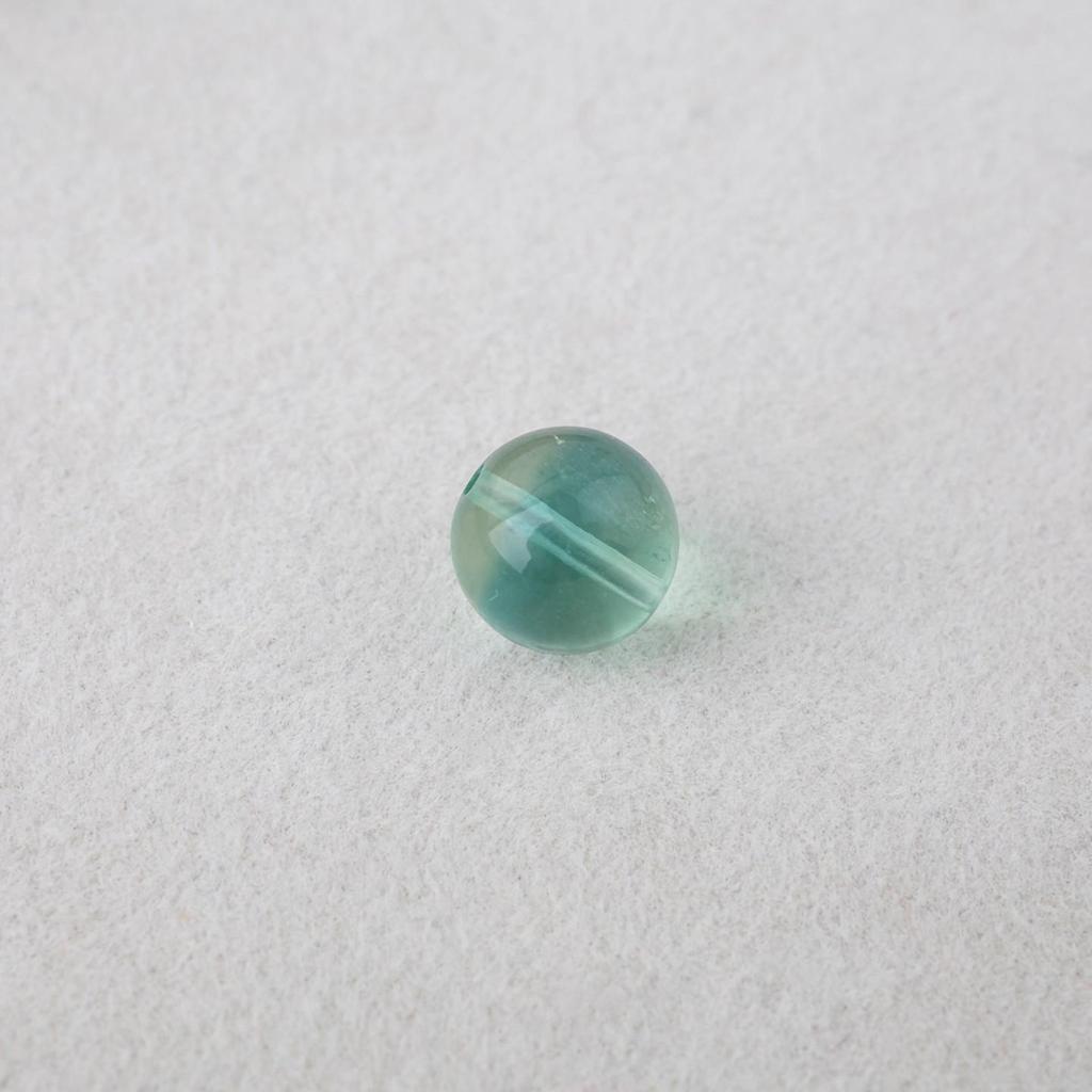 Green Fluorite 10mm Loose Bead Bracelet & Multi-Color Fluorite Earrings for Women - DIY Handmade Jewelry